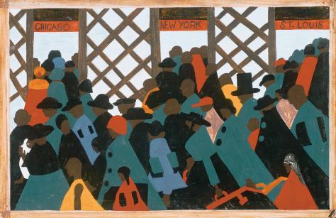 painting by Jacob Lawrence